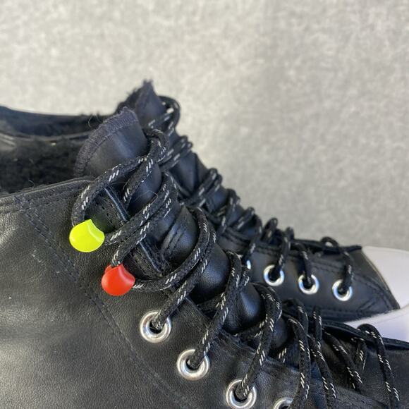 Converse Leather Gore-Tex Platform High Tops 🖤 Women’s 8.5 - Picture 4 of 12